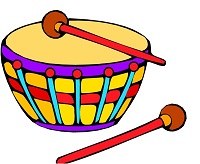 Kids Native Drum Craft